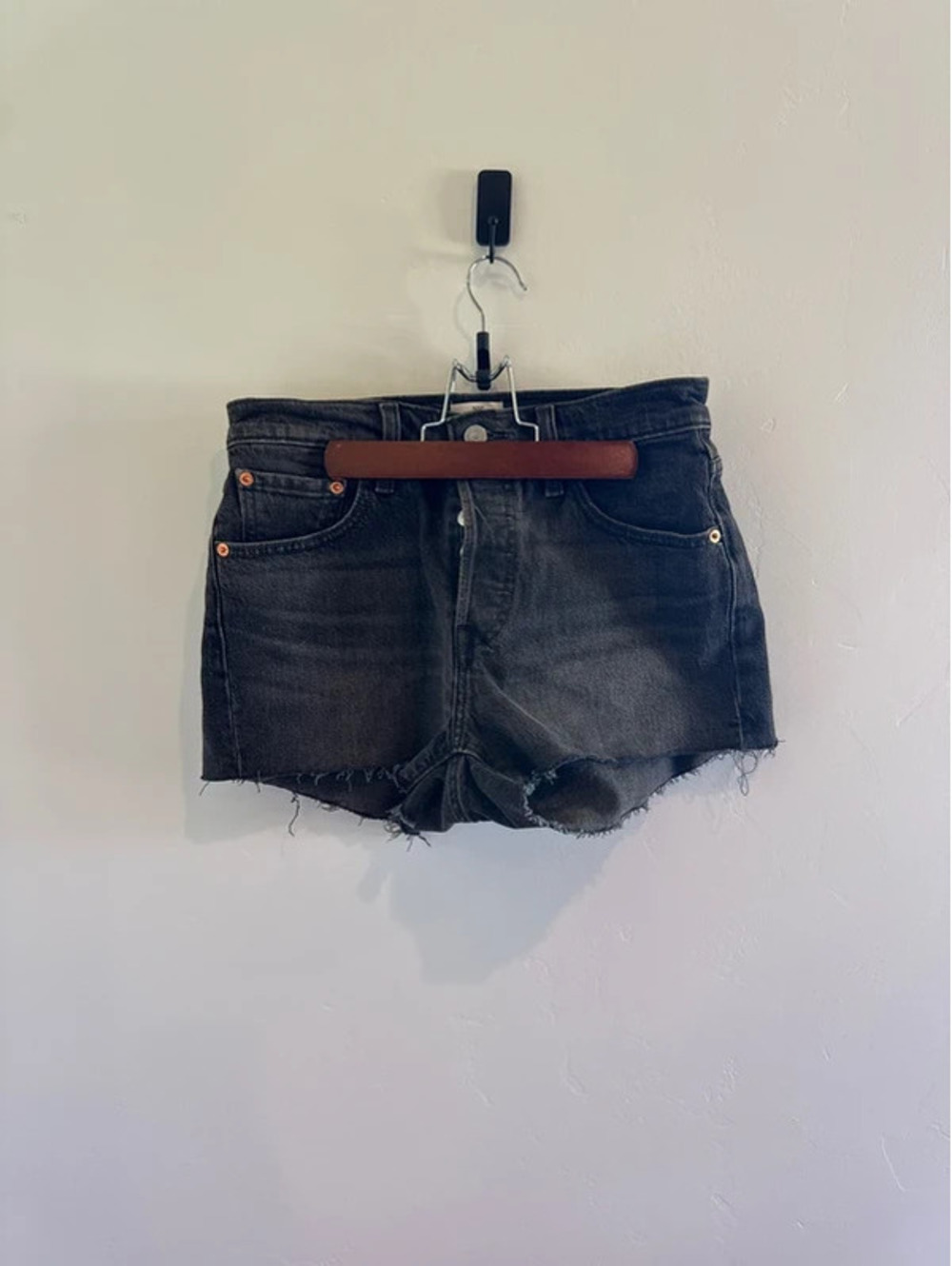 Black Levi shorts